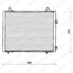 Imagine Condensator, climatizare DELPHI TSP0225222