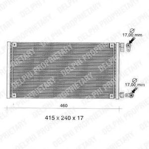 Imagine Condensator, climatizare DELPHI TSP0225272