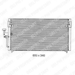 Imagine Condensator, climatizare DELPHI TSP0225335