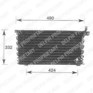 Imagine Condensator, climatizare DELPHI TSP0225358