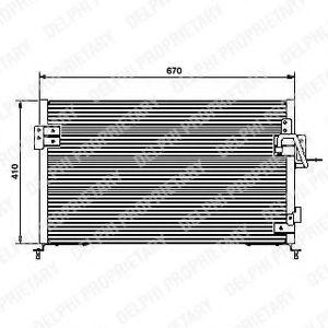 Imagine Condensator, climatizare DELPHI TSP0225443