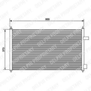 Imagine Condensator, climatizare DELPHI TSP0225492