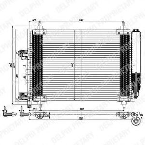 Imagine Condensator, climatizare DELPHI TSP0225537