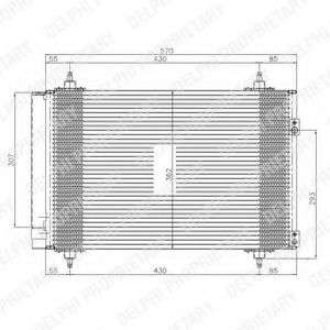 Imagine Condensator, climatizare DELPHI TSP0225548