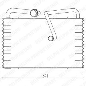 Evaporator,aer conditionat DELPHI TSP0525015