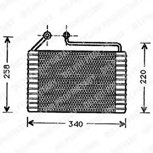 Imagine evaporator,aer conditionat DELPHI TSP0525045