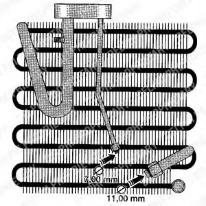 Imagine evaporator,aer conditionat DELPHI TSP0525064