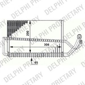 Imagine evaporator,aer conditionat DELPHI TSP0525175