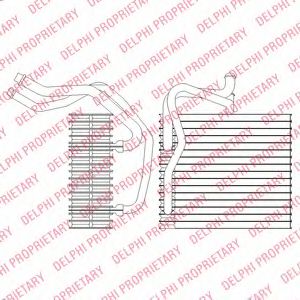 Imagine evaporator,aer conditionat DELPHI TSP0525198