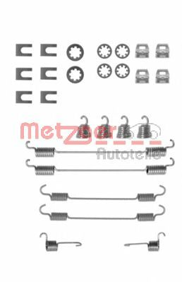 Imagine Set accesorii, sabot de frana METZGER 105-0656