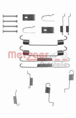 Imagine Set accesorii, sabot de frana METZGER 105-0742