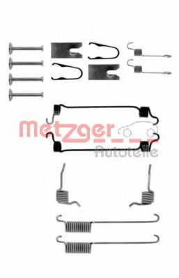 Imagine Set accesorii, sabot de frana METZGER 105-0751