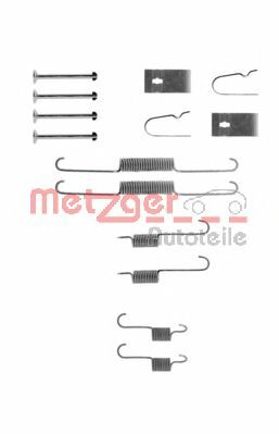 Imagine Set accesorii, sabot de frana METZGER 105-0782