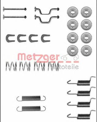 Imagine set accesorii, saboti frana parcare METZGER 105-0810