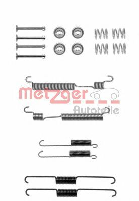 Imagine Set accesorii, sabot de frana METZGER 105-0824