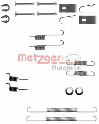 Imagine Set accesorii, sabot de frana METZGER 105-0847