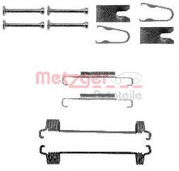 Imagine set accesorii, saboti frana parcare METZGER 105-0875