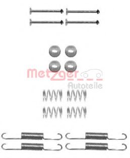 Imagine set accesorii, saboti frana parcare METZGER 105-0880