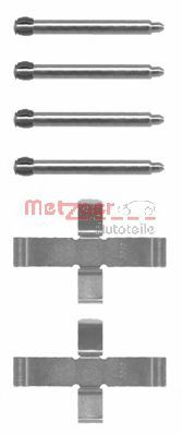 Imagine Set accesorii, placute frana METZGER 109-1046