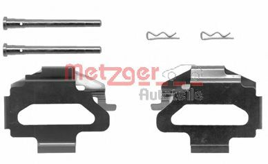 Imagine Set accesorii, placute frana METZGER 109-1141