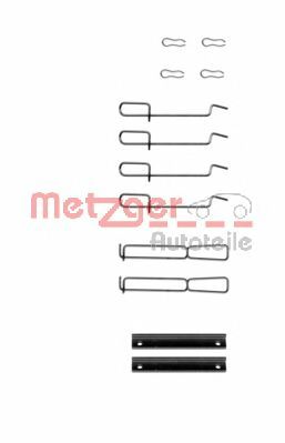 Imagine Set accesorii, placute frana METZGER 109-1265