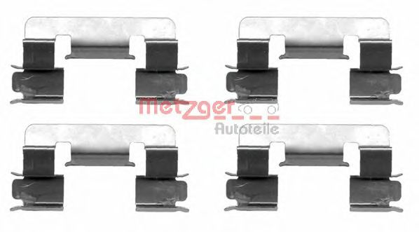 Imagine Set accesorii, placute frana METZGER 109-1293