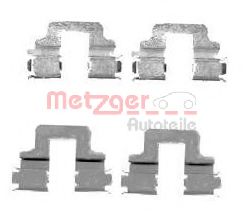 Imagine Set accesorii, placute frana METZGER 109-1731