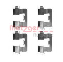 Imagine Set accesorii, placute frana METZGER 109-1741