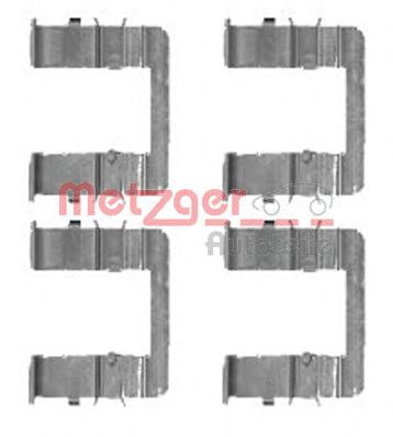 Imagine Set accesorii, placute frana METZGER 109-1744