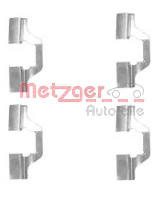 Imagine Set accesorii, placute frana METZGER 109-1749