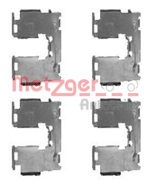 Imagine Set accesorii, placute frana METZGER 109-1760