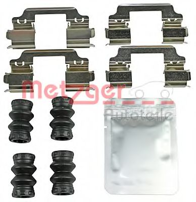 Set accesorii, placute frana METZGER 109-1861