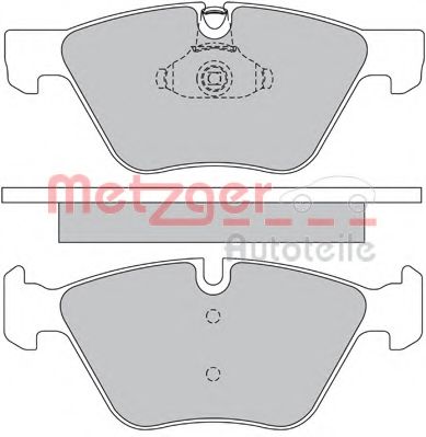 Imagine set placute frana,frana disc METZGER 1170203