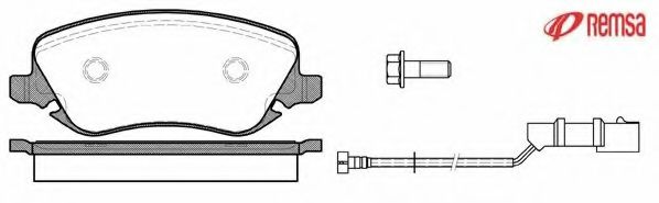 Imagine set placute frana,frana disc METZGER 1170755