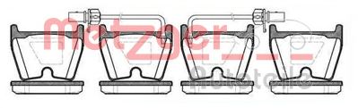 Imagine set placute frana,frana disc METZGER 1170757