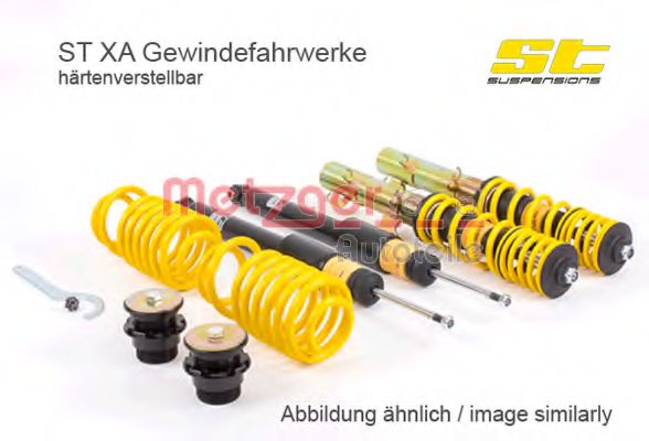 Set suspensie, arcuri elicoidale / amortizoare METZGER 118281032