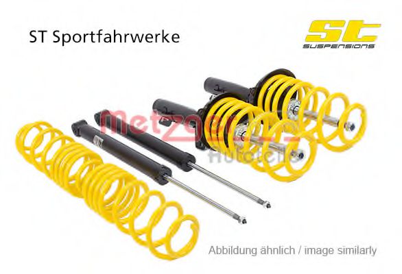 Set suspensie, arcuri elicoidale / amortizoare METZGER 123220051