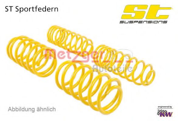 Set suspensie, arcuri elicoidale METZGER 128210162