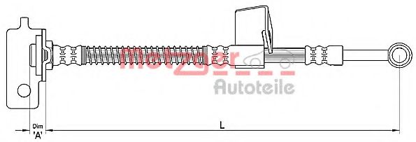 Imagine Furtun frana METZGER 4110136