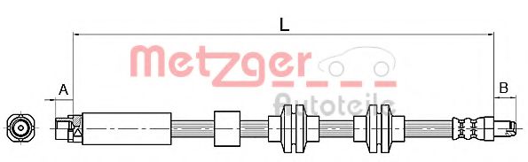 Imagine Furtun frana METZGER 4110143