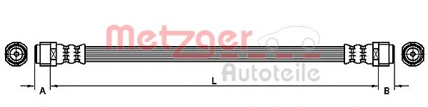 Imagine Furtun frana METZGER 4110360