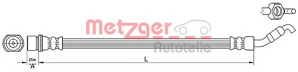 Imagine Furtun frana METZGER 4110477