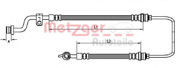 Imagine Furtun frana METZGER 4110733