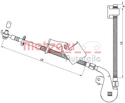 Imagine Furtun frana METZGER 4110753