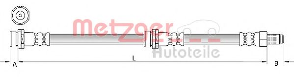 Imagine Furtun frana METZGER 4111034