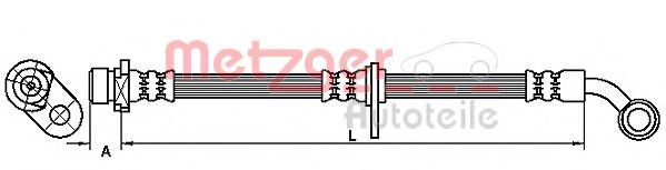 Imagine Furtun frana METZGER 4111083