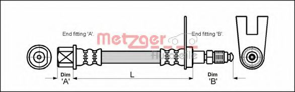 Imagine Furtun frana METZGER 4111159