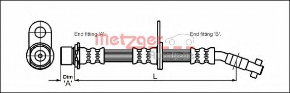 Imagine Furtun frana METZGER 4112167