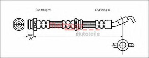 Imagine Furtun frana METZGER 4112267