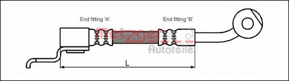 Imagine Furtun frana METZGER 4113522